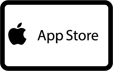 Icon App Store Schwarz